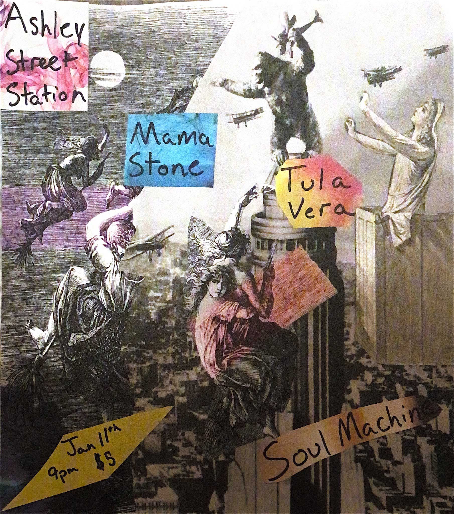 Mama Stone/ Tula Vera/ Soul Machine at Ashley Street Station in Valdosta, GA on 1/11/2022