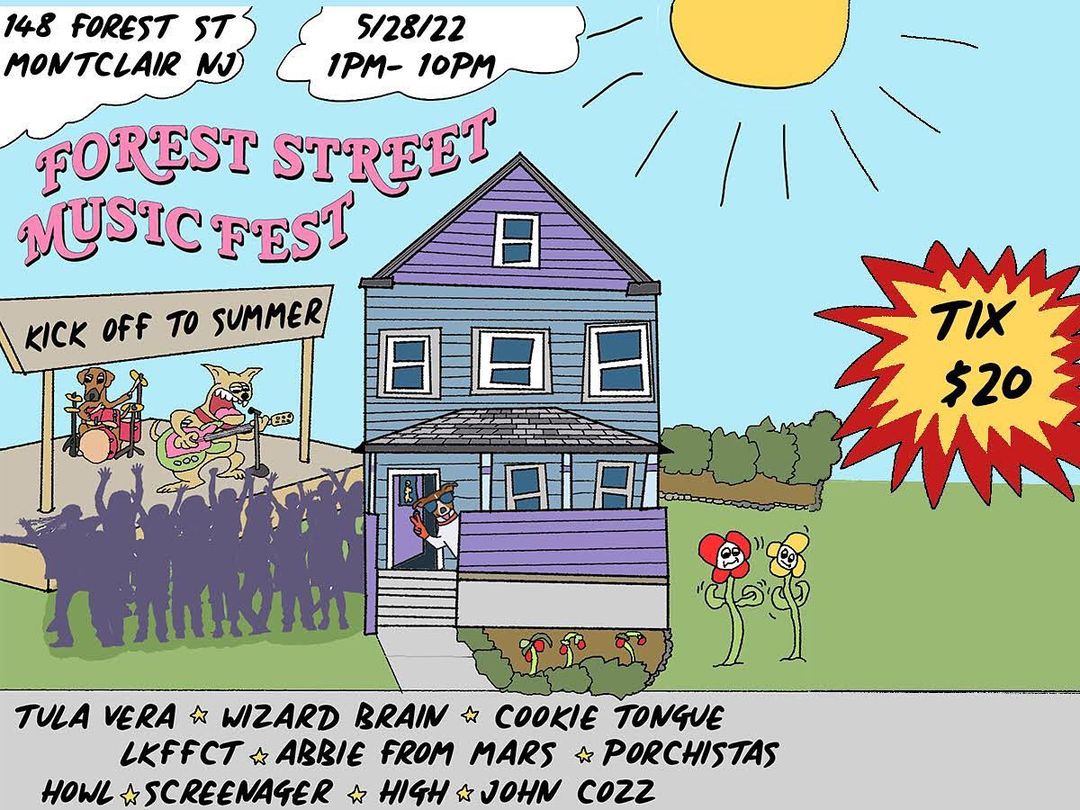 Forest Street Music Fest in Montclair NJ 5/28/2022
