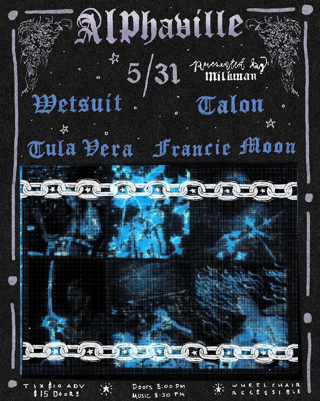 Francie Moon | Tula Vera | Wetsuit | Talon at Alphaville in Brooklyn, NY on 5/31/2024